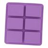 6-Cavity Design Soap Molding Case Flexible Silicone Cake Mold Set Silicone Soap Mold  Handmade Soap