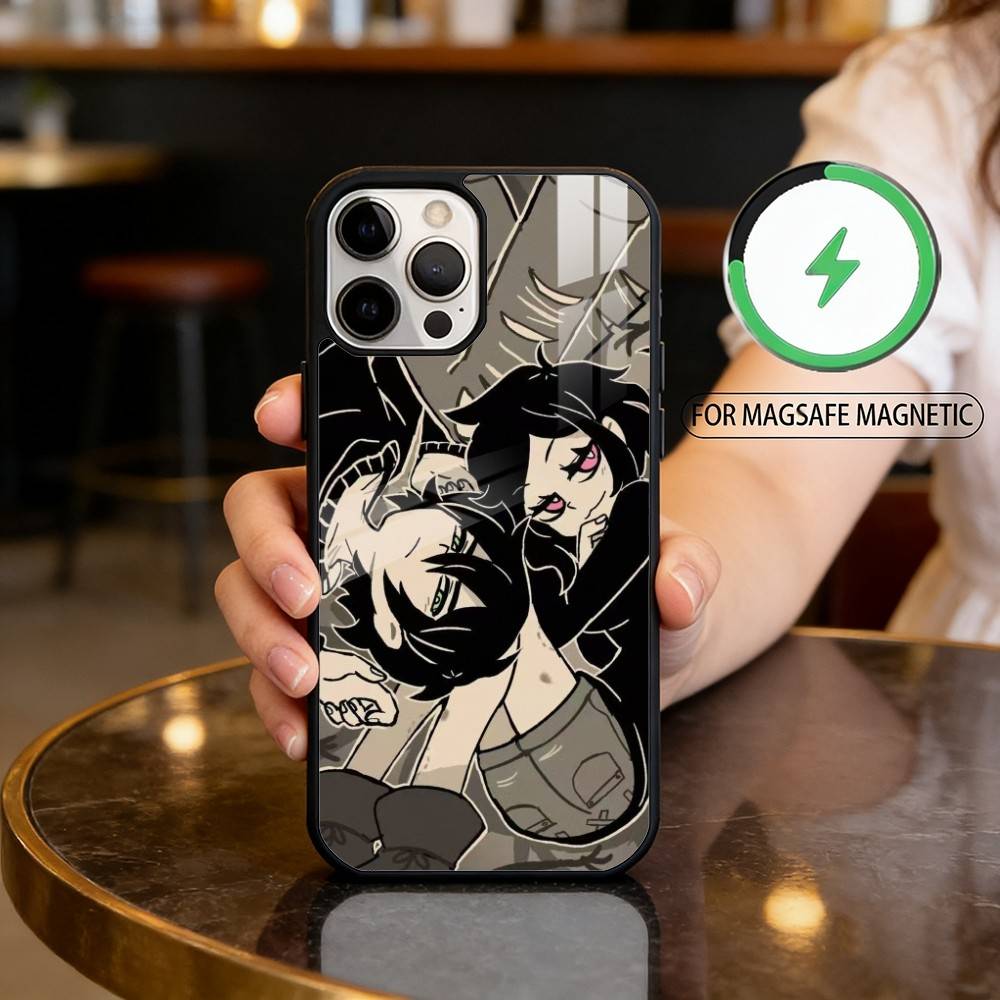 Чехол для телефона The Coffin of Andy LeyLey Для iPhone17,16,15,14,13,12,11 Plus,Pro Max Магнитный Для беспроводной зарядки Magsafe