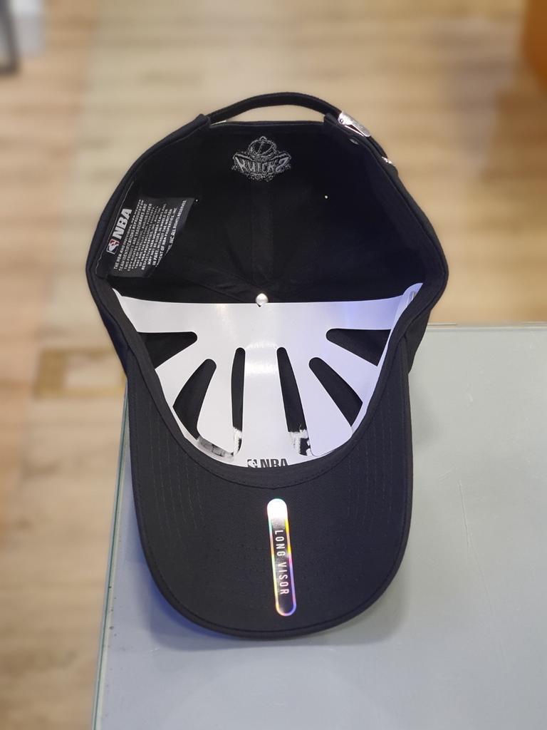 NBA Unisex New York Knicks Team Lettering Point Overfit Soft Ball Cap N245AP242P (19)