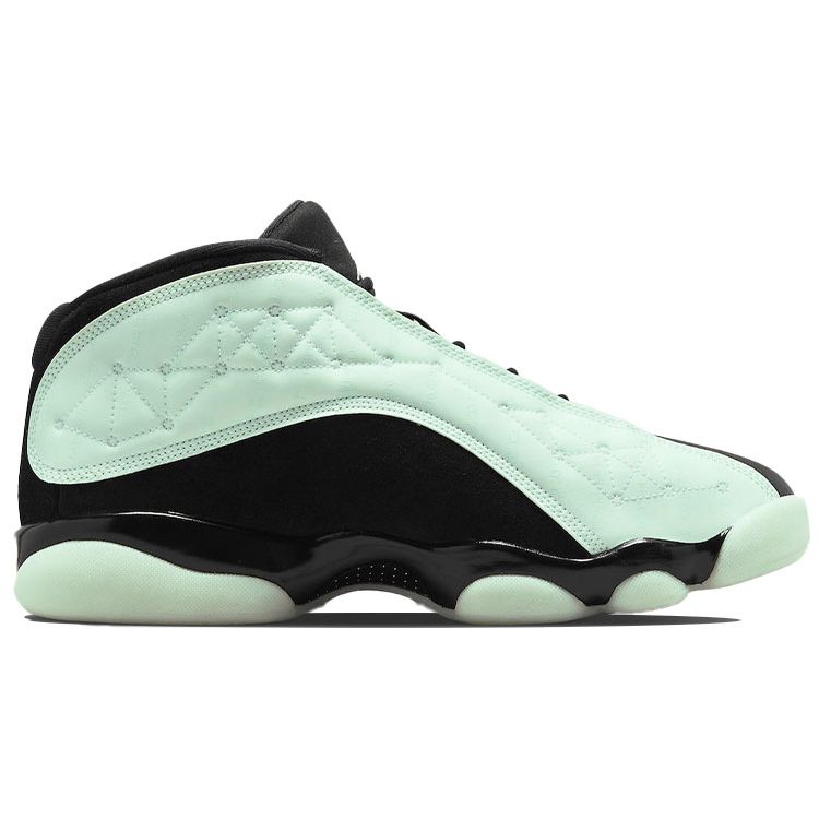 Air Jordan 13 Retro Low Singles Day Unisex Sneakers Green Barley-Green Black DM0803-300