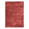Living Room Rug with Long Pile Woolly Touch Red Clay 160x230