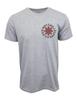 Theredhot Peppers Unisex Adult T Shirt Gray