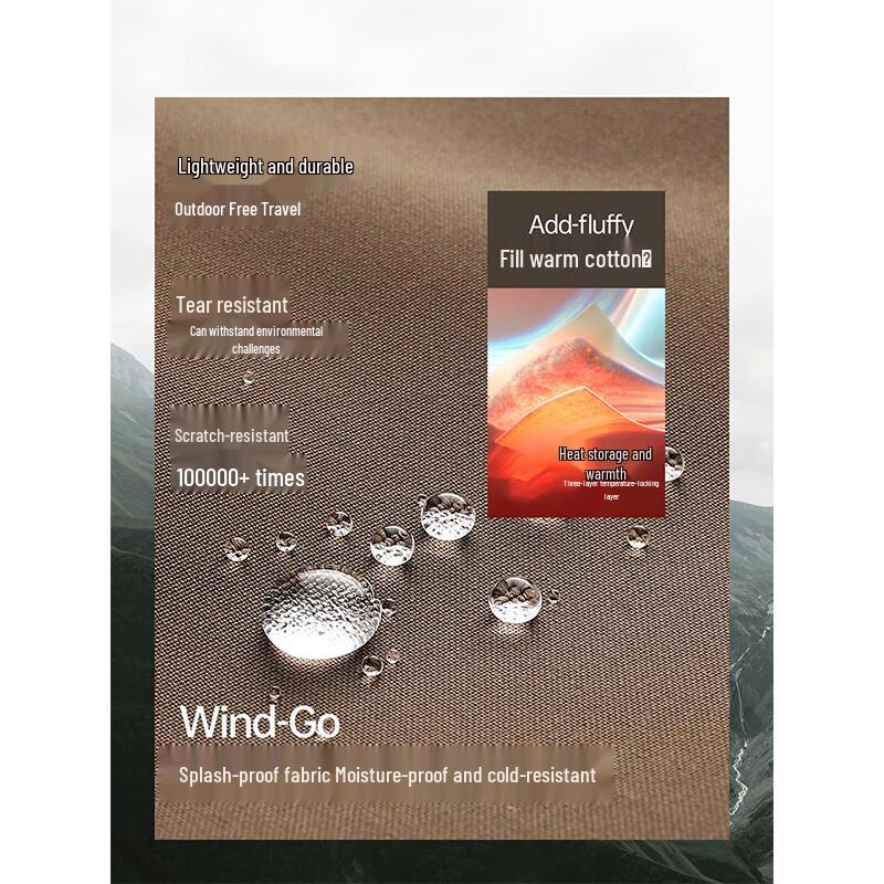 Wassup Sohot Мужская зимняя куртка с капюшоном и утеплителем