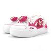 Li Ning LiNing X Disney Нескользящие, Износостойкие, Дышащие Низкие Скейтбордические Кроссовки Женские Белый Розовый AGCT382-1(Команда405-)