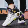 Basketball Men's Shoes Spring and Summer New Men's Trend Sports Shoes Platform Sports Students Running Shoes Youth Casual Shoes