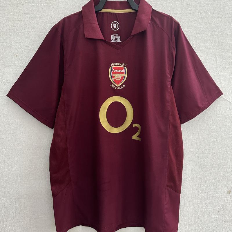 Classic Retro Jersey Chelsea Inter Milan Parma Boca Real Madrid Arsenal Short Sleeved Football