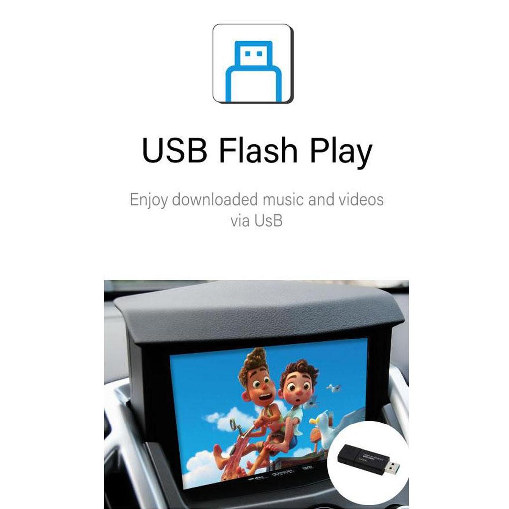 Sinairyu Беспроводной комплект CarPlay Android Auto с функцией Mirror-Linking, совместимый с Cadillac SRX 2009-2012