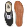 Vans Authentic Mens Low Top Canvas Shoes Black Gray VN000D7YBLK