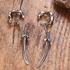 Fashion Punk Men's Sword Earrings Trendy Men's Earrings