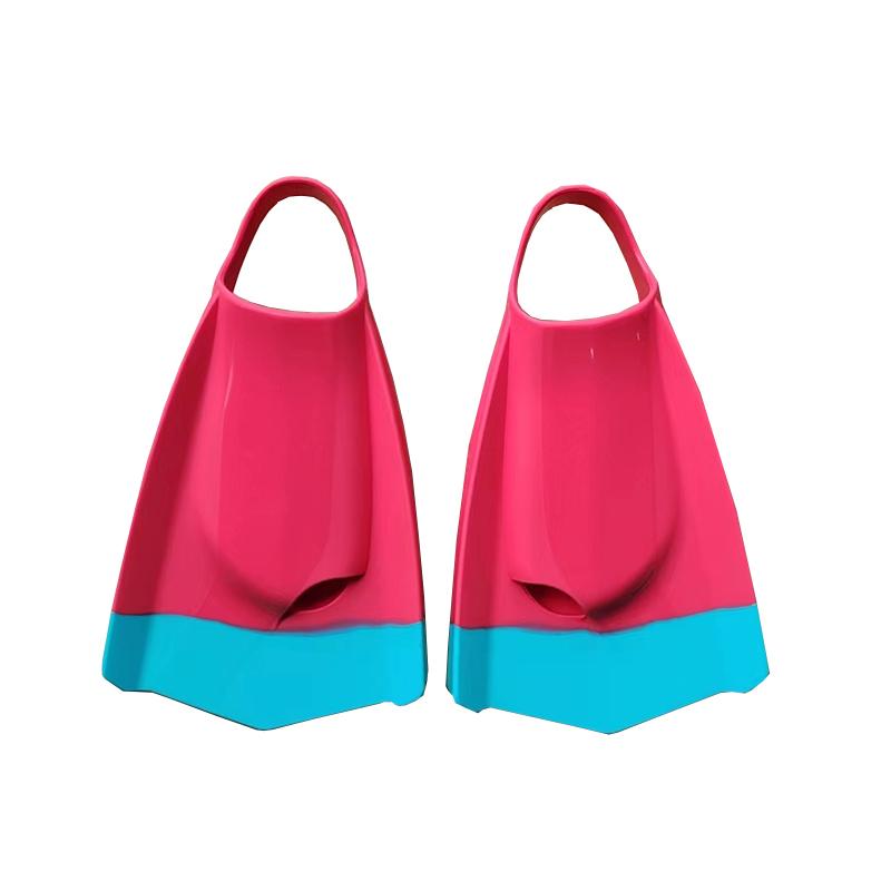 New Size 36-37 Arrival Support Print logo Custom Color Short Blade Snorkel Fins Pool Training Flipper Swimming Fins