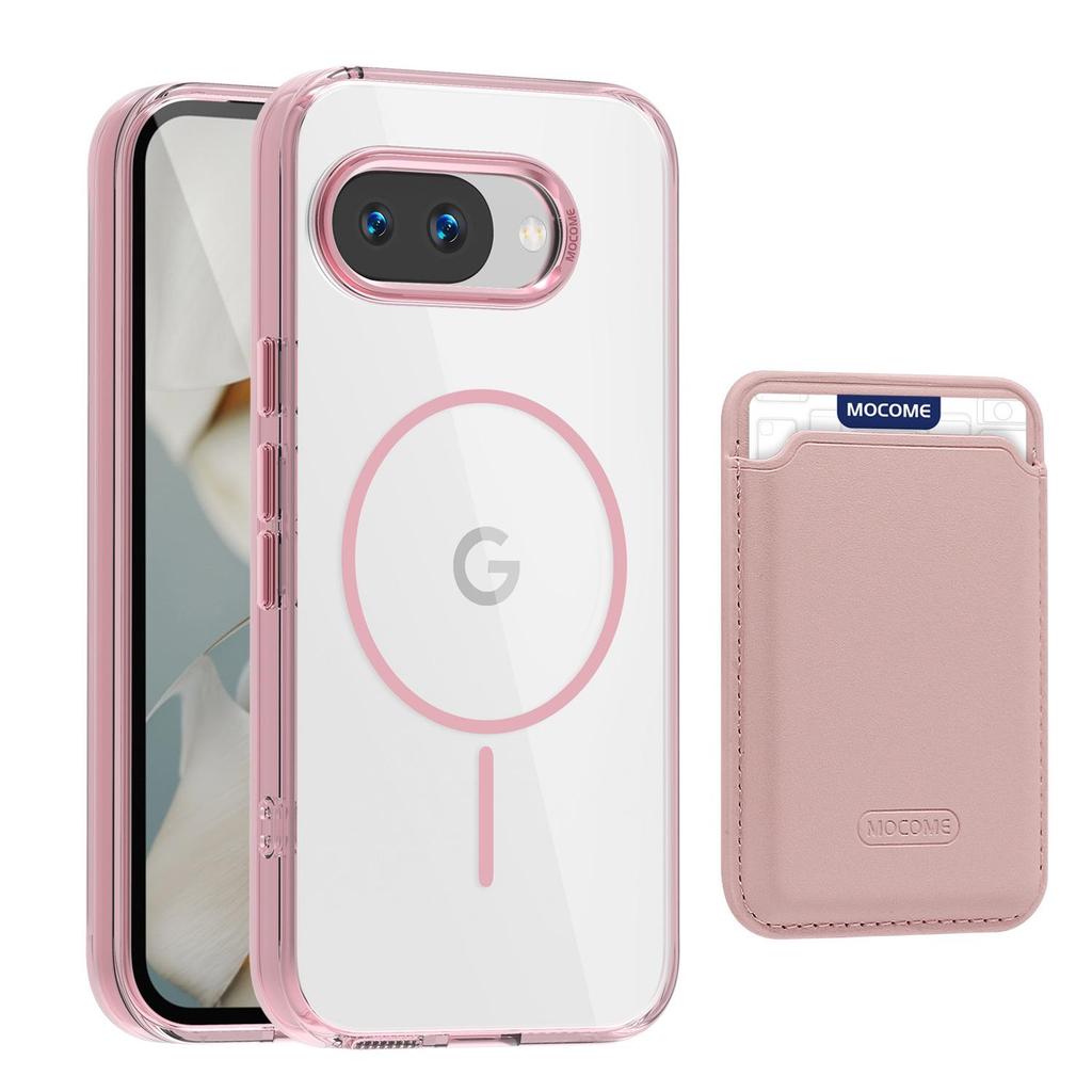 Прозрачный магнитный держатель для карт Star Shield для Google Pixel 10 Pro XL и Pixel 9A - Защита от падений