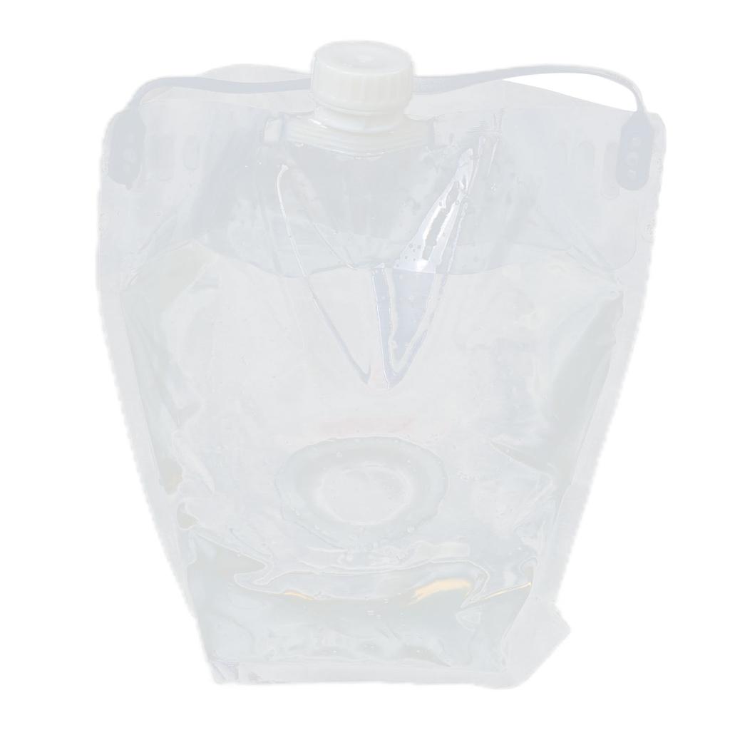 Складной контейнер для воды 5 л, складной контейнер из полиэтилена на открытом воздухе для барбекю, кемпинга, путешествий