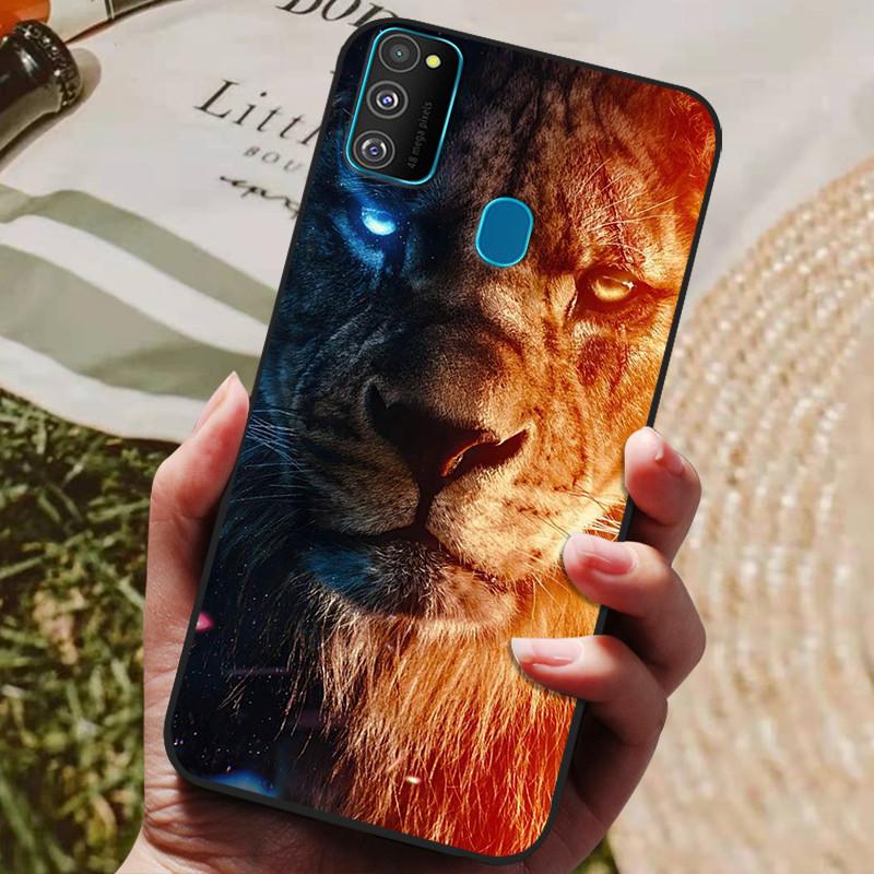 Чехол для Samsung Galaxy M21 M30S M31 A21s, мягкий силиконовый чехол для задней панели телефона Samsung M31 A21S M30s M21, чехол Funda M 30 s