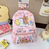 Children's Schoolbag Kindergarten Baby Schoolbag Cartoon Printing Boys and Girls Versatile To Reduce the Burden of Travel Back