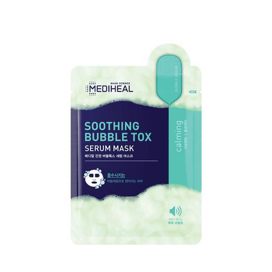 Mediheal Успокаивающая пузырьковая сыворотка-маска Tox Serum Mask 10 листов