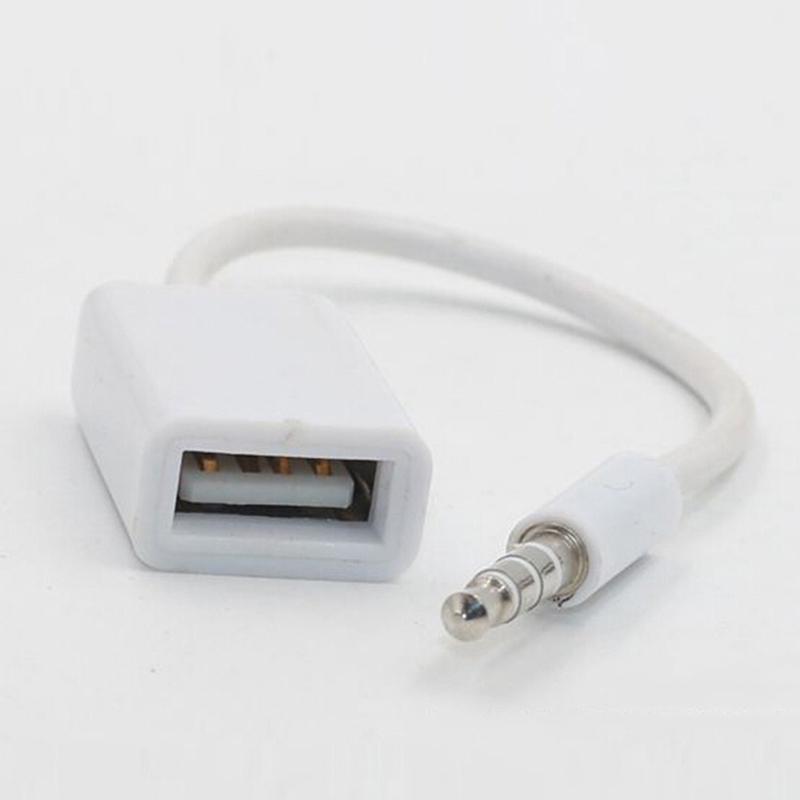 3,5 мм мужской и женский аудиоразъем Jack To Usb 2.0 женский кабель-конвертер автомобильный Mp3