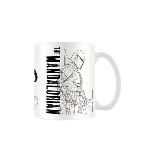 Star Wars: The Mandalorian Кружка с линейным рисунком
