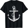 Якорь подарки одежда для отпуска прибрежный пляж море морской моряк футболка