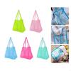 1PCS Outdoor Children's Beach Shell Toys Quick Storage Bag, Sandproof Foldable Pool Bag Miscellaneous Items Storage Net Bag