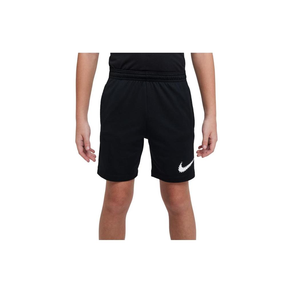 Nike Dri-Fit Trophy 23 Шорты на шнурке с логотипом Детские брюки Черные DX5413-010