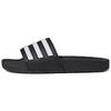 Шлепанцы Adilette Boost 'Черно-белая полоска' FY8154