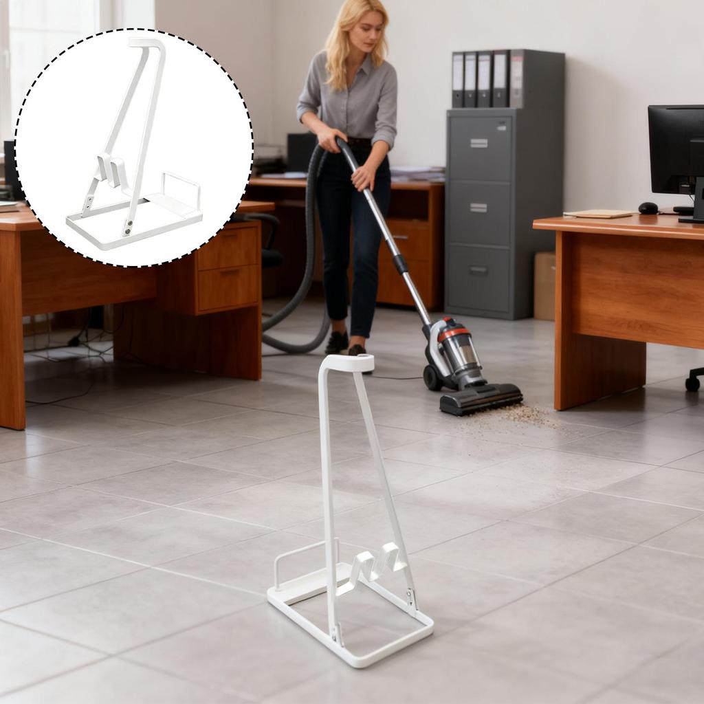 Металлический вакуумный держатель Вертикальная стойка Подставка для хранения беспроводного пылесоса Для дома Кухни Спальни Гостиной Балкона Офиса