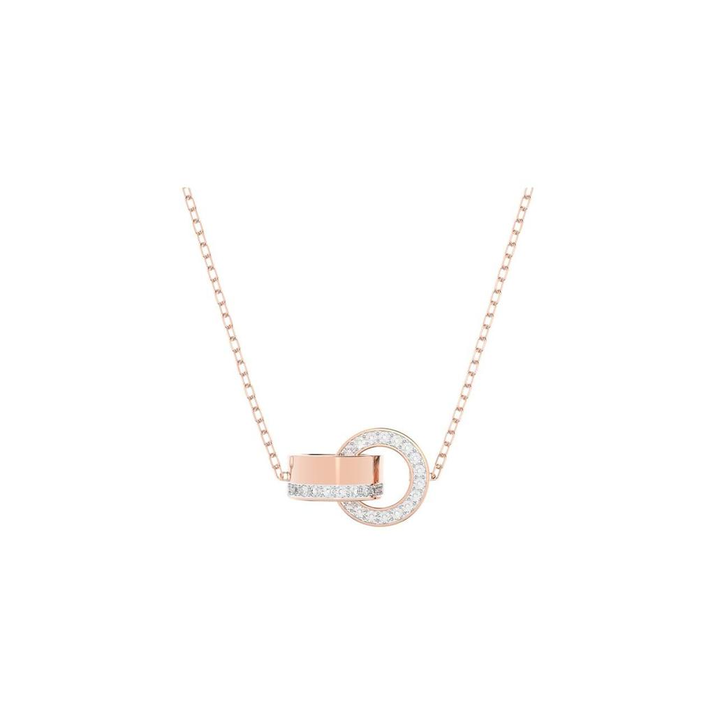 Swarovski Dextera Hollow Elegant Alloy Necklace Unisex necklace Rose-Gold 5636496