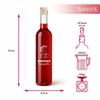 40x FUTURA Bottle 0.5L WITH PRINT HOMEMADE CHERRY VODKA for tinctures, liqueurs, juices