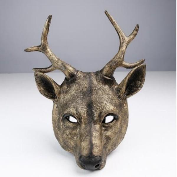 Cosplay Deer Mask 3D Animal Mask PU Foam Personalized Gift Women Men Carnival Party Rave Club Role Play Masks