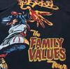 Винтажная футболка The Family Values Tour Limp Bizkit Primus System Of Down р.L РЕПРИНТ