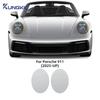 For Porsche 911 2025 Protective Film Car Headlight Rearview Film Smoked Transparent Refit Sticker PPF TPU Paint Protection.
