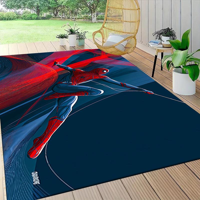 Spiderman Spiderverse Carpet Rug Soft Washable Antislip Home Living Room Sofa Mats Personalized Christmas Rug