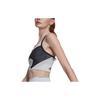 adidas Stella McCartney Tst Sl Bra Color Block Design Спортивный бюстгальтер Женское нижнее белье Черный HM3883