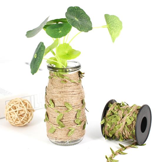 10 м искусственный лист виноградной лозы, подвесное растение, гирлянда, садовый забор, свадебный декор