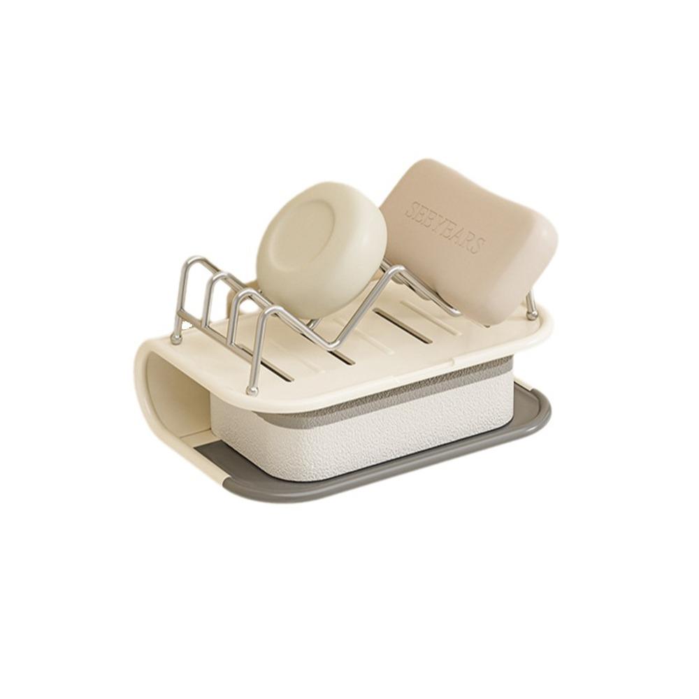 Space Saving Bathroom Soap Dish M Rack Soap Drain Box Simple Bathroom Soap Tray Household