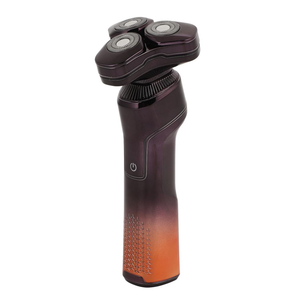 Триммер для бороды 3 в 1 3D Электрический Плавающая головка с двойным кольцом Беспроводной Перезаряжаемый Моющийся Сухой Влажный Триммер для усов для