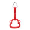 Kids Gymnastic Ring ABS Monkey Style Pull Up Ring with Hanging Strap Outdoor Children Climbing