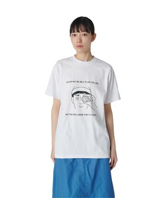 Футболка Lantern Eye size S WHITE Festival Camping Outdoor [Snow Peak] Футболка TS-25SU103