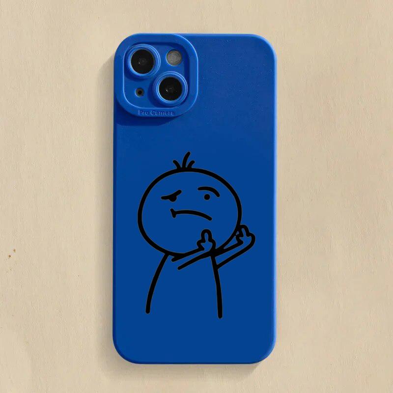 Popular Cartoon Fun Matchman Silicone Case For Redmi Note 12 11 Pro Plus 5G Turbo 12S 11S 10S 10 9S 9 Redmi 10C 12C Cover