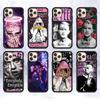 Чехол для телефона Emo Rapper Lil Peep для iPhone 17 16 Pro Max 11 12 13 14 15 Жесткий PC+TPU Задняя крышка с подставкой