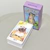 10.3*6cm Cat Tarot Russian Language 78 Pcs Cat-themed Tarot Cards Combine Authenticity with A Feline Sense of Humor