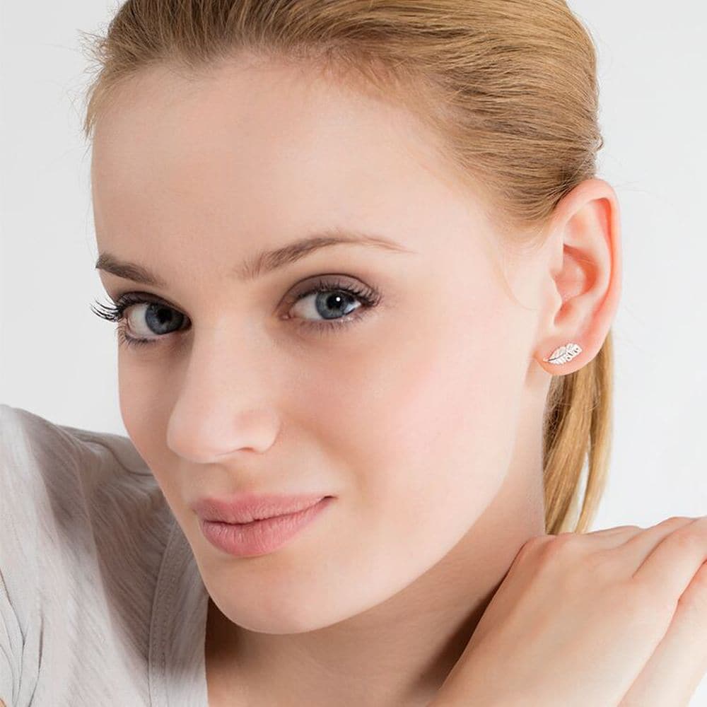 Feather Earrings H1789-001-12