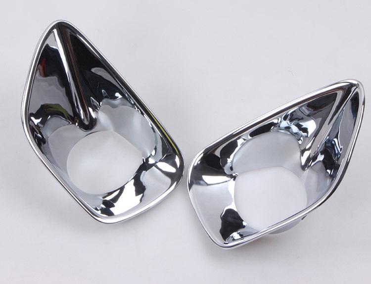 Хромированные накладки на передние противотуманные фары из АБС-пластика для Grand Cherokee 2011 года