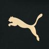 Puma Флисовая толстовка с принтом металлической фольги, мужская толстовка, черная 587139-01