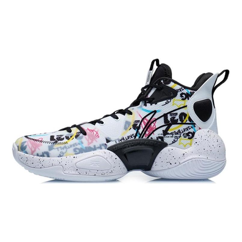 Текстиль Li Ning, Синтетическая кожа, Амортизация из ТПУ Устойчивость к скольжению Устойчивость к истиранию Покрытие Поддержка Средняя высота ABPR067-4