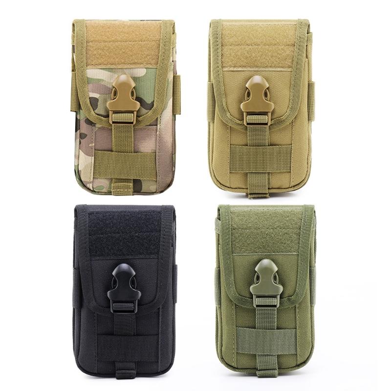 Tactically Pouch Phone Belt Holsters Smartphone Holder Utility Waist Pack Tool Organizer for Sports Hiking Camping