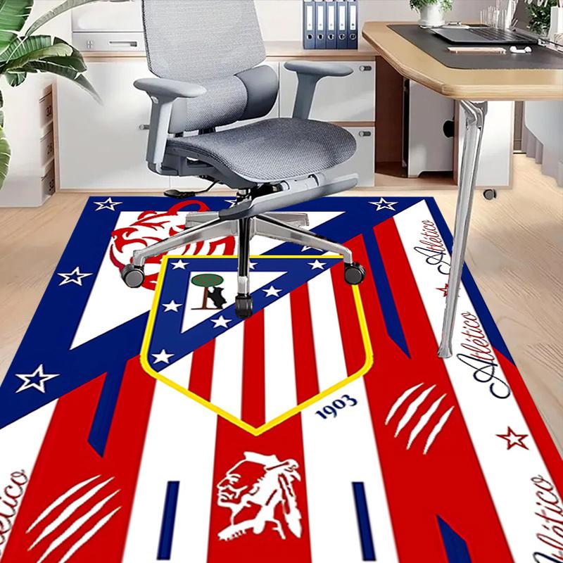 1 шт. Коврик для пола Atletico Madrid Extra Large Нескользящий, для офиса, семьи, спальни, студии - Ковер большого размера для помещений, Яркие цвета - A269
