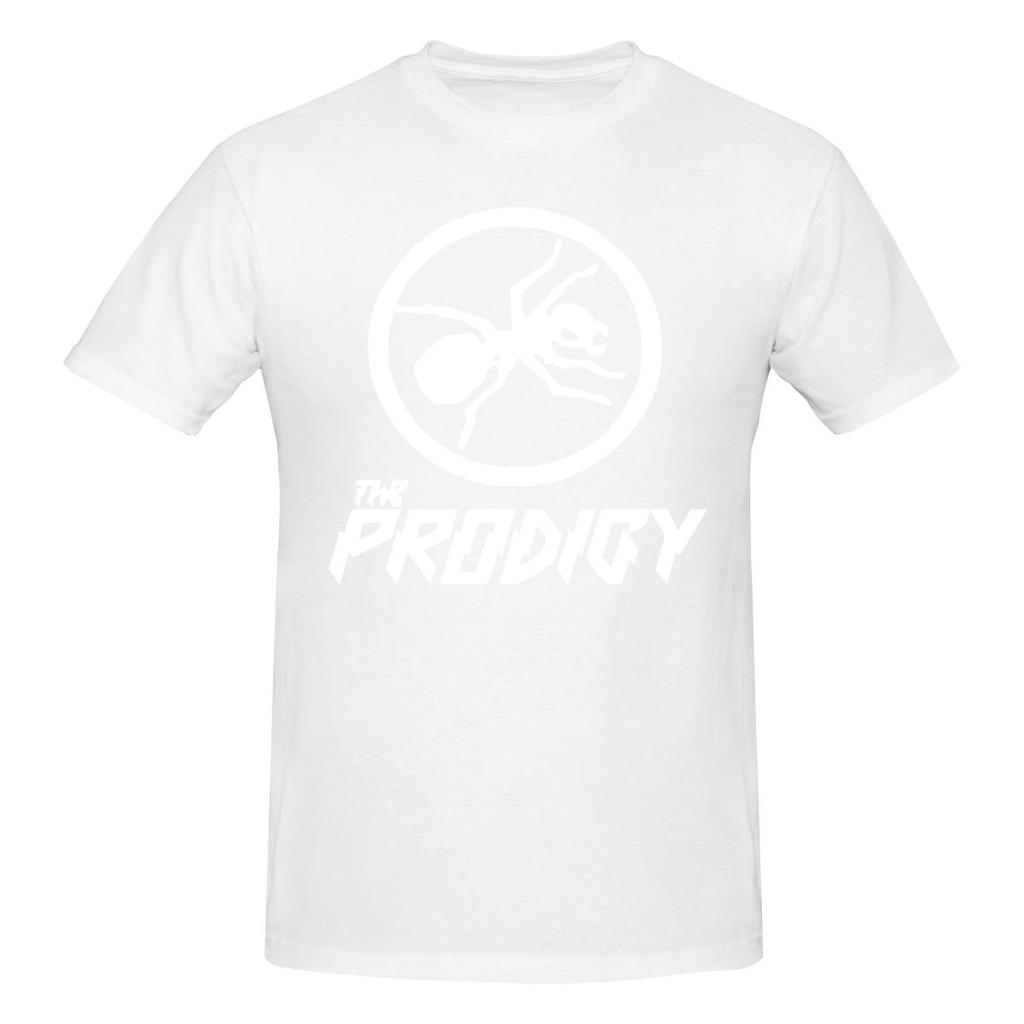 The Prodigy Не деформируется Футболка Молодежное Ощущение Базовая Универсальная Рубашка