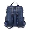 Women's Backpack Solid Color Large Capacity Travel Bag Patchwork Mother Bag