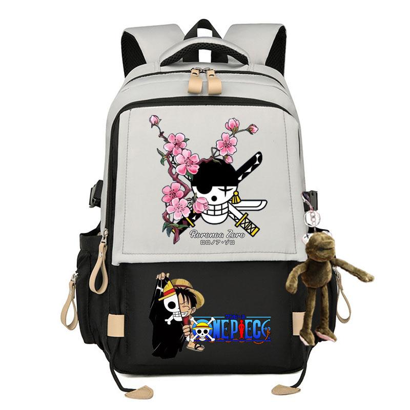 ONE PIECE Backpack Teen Student Large Capacity Fashion Backpack
